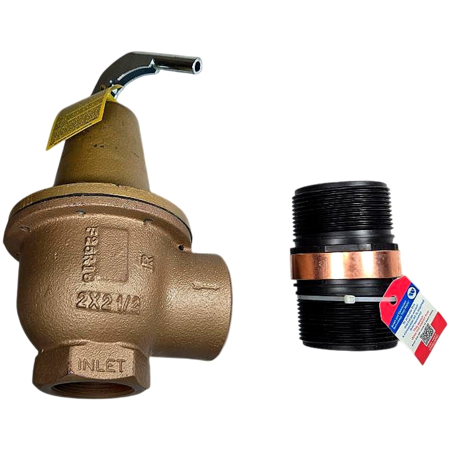 Watts 2 740 030 FS boiler safety relief valve