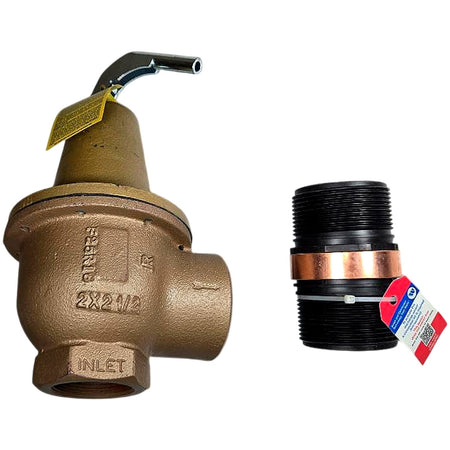 Watts 2 740 030 FS boiler safety relief valve