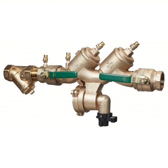 Watts 22 LF919-QT-S-FS RPZ backflow preventer assembly