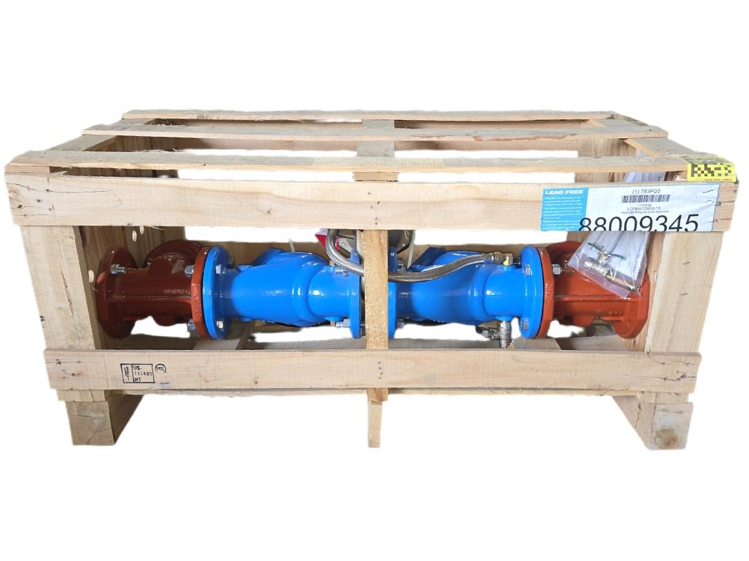 Watts 3 LF909-DNRS-FS Reduced Pressure Zone Backflow Preventer Assembly