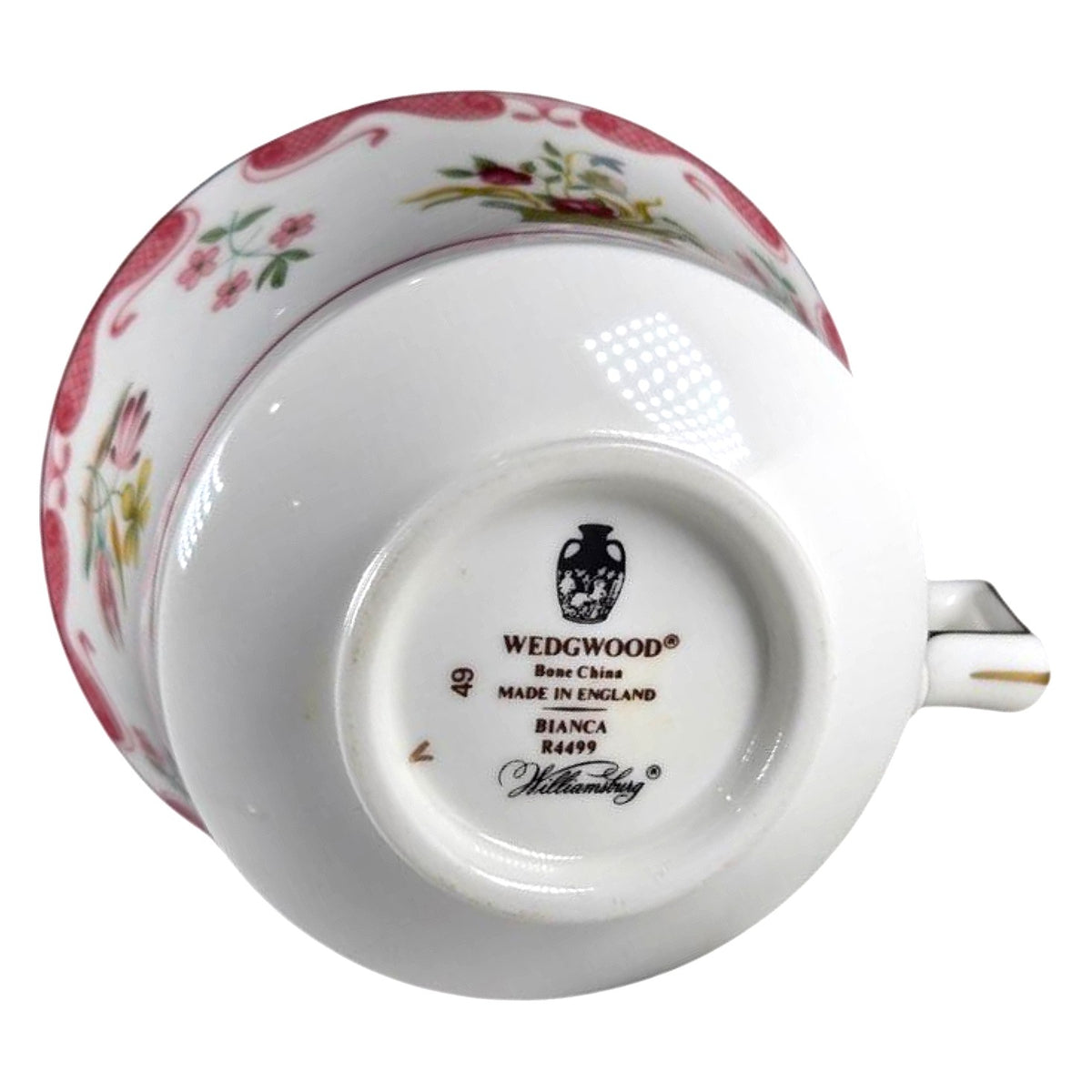 Wedgwood Bianca R4499 bone china tea cup