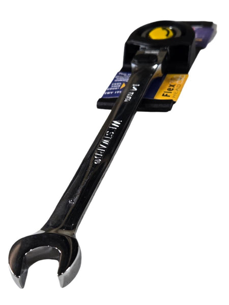 Westward 1LCN6 locking flex ratcheting combination wrench