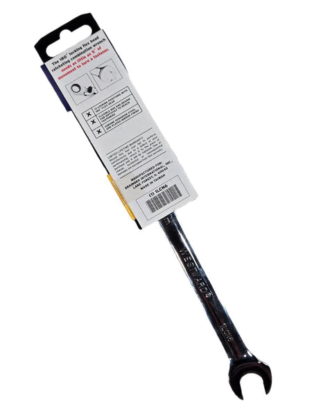 Westward 1LCN6 locking flex ratcheting combination wrench