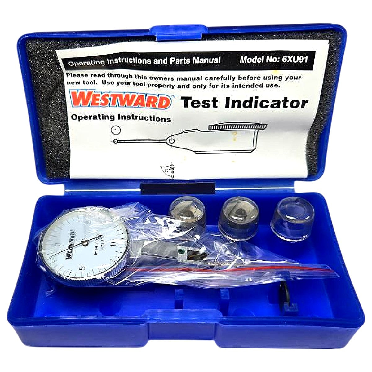 Westward 6XU91 Dial Test Indicator