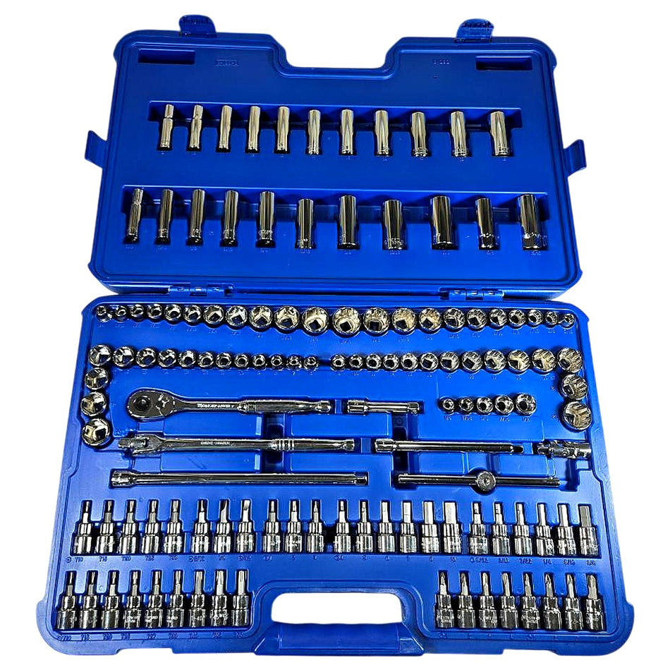 Westward 6XZ82 3/8 in Drive Socket Set