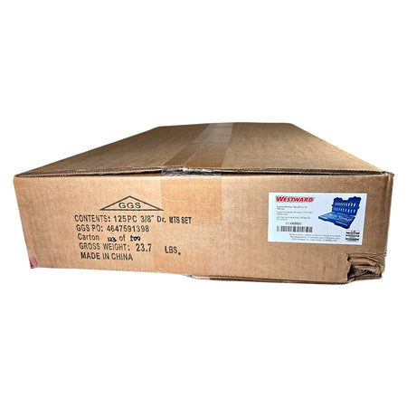 Westward 6XZ82 3/8 in Drive Socket Set