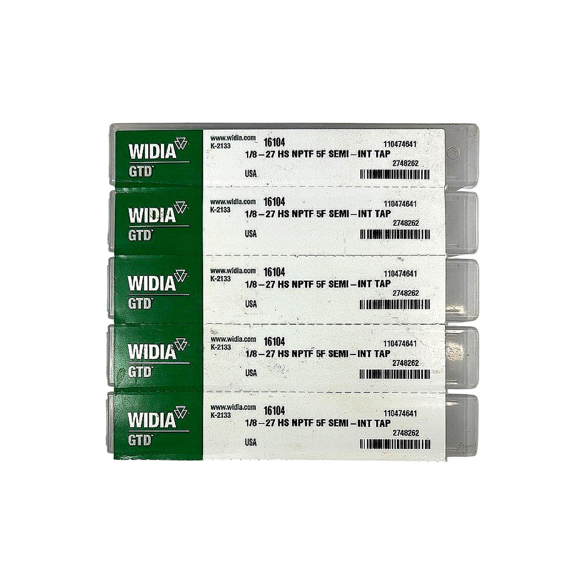Widia K-2133 NPTF pipe tap