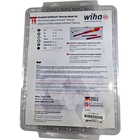 Wiha 28398 insulated multi-bit screwdriver set