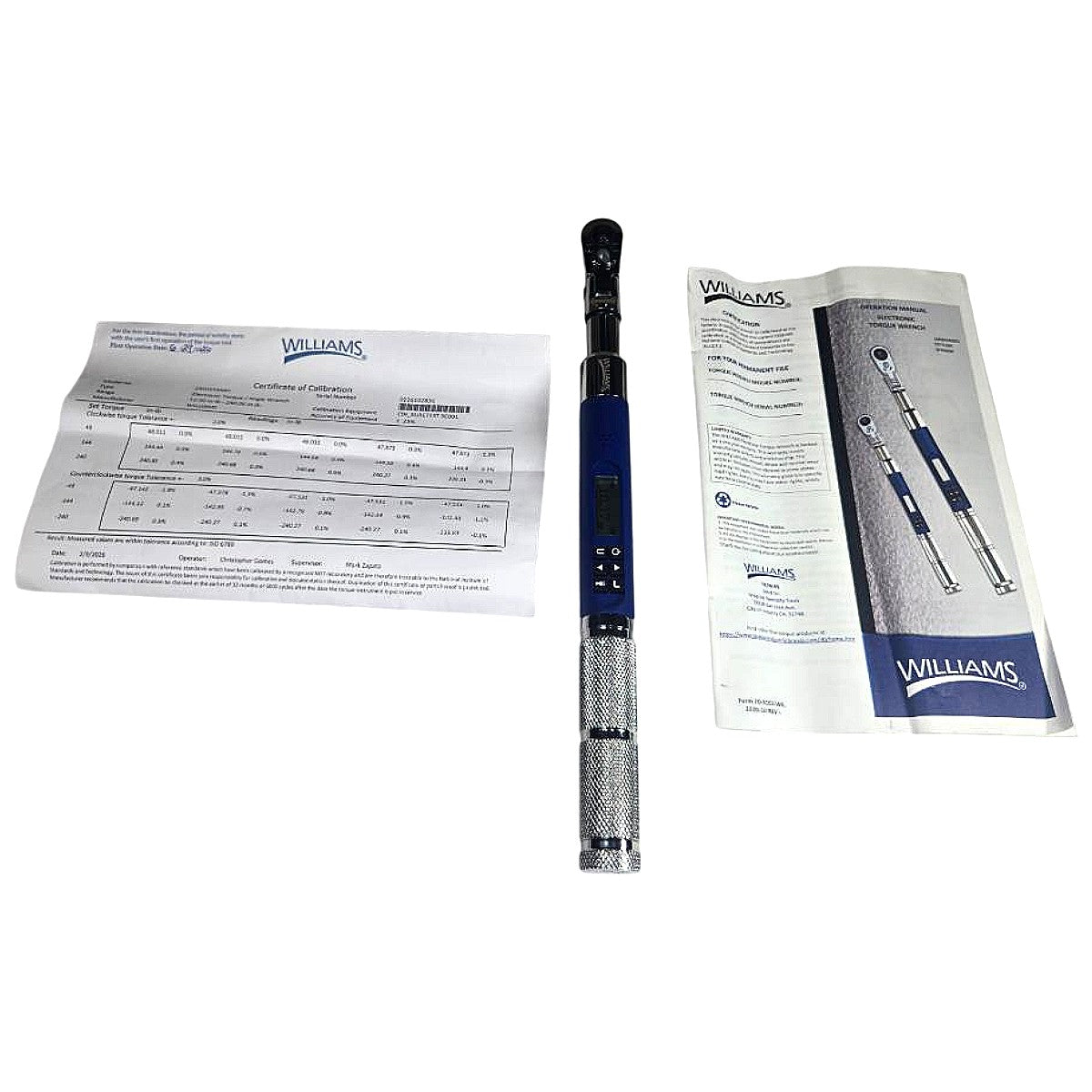 Williams 2401EFRMH Electronic Torque Wrench