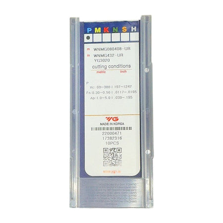 YG1 YG-1 WNMG432-UR YG3020 TiN carbide turning insert