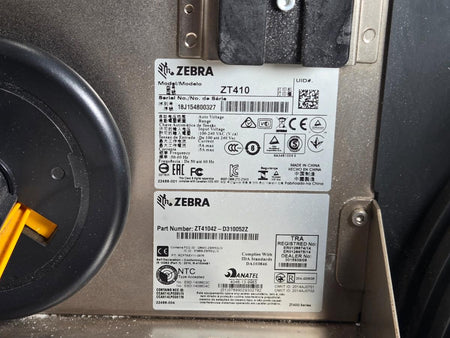 Zebra ZT41042-D310052Z thermal transfer label printer