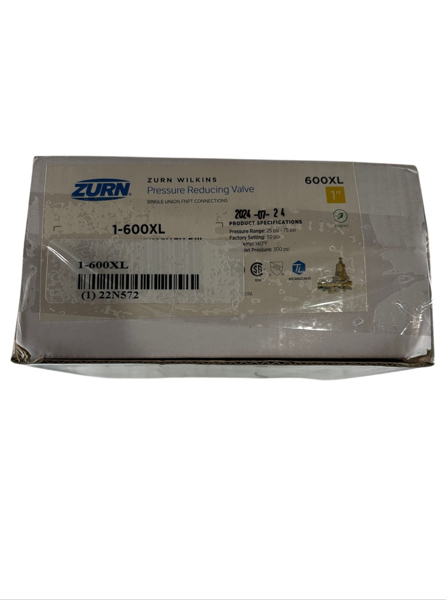 Zurn 1-600XL water pressure reducing valve