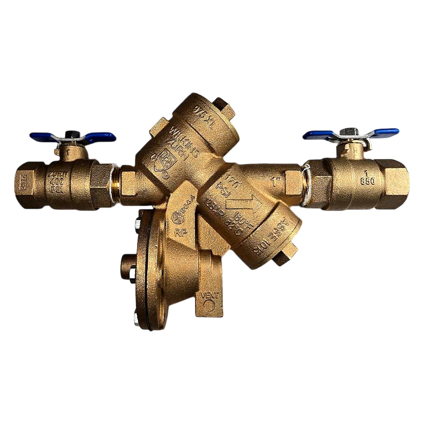 Zurn Wilkins 1" 975XL reduced pressure zone backflow preventer