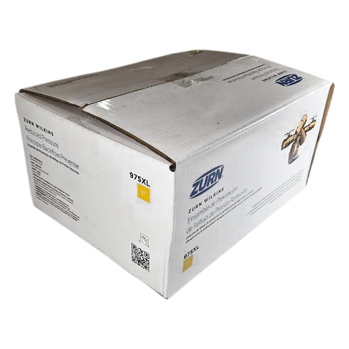 Zurn Wilkins 1" 975XL reduced pressure zone backflow preventer