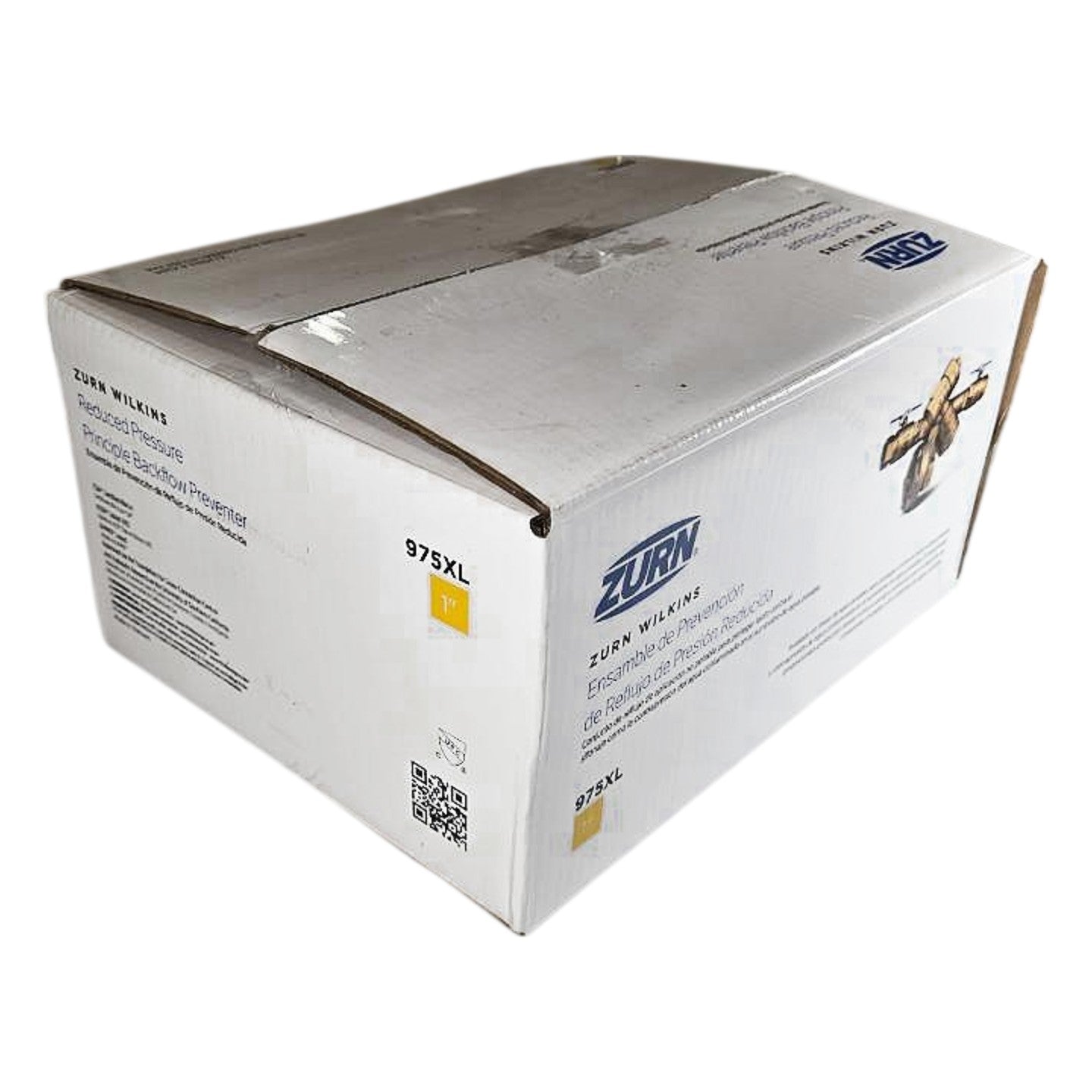Zurn Wilkins 1" 975XL reduced pressure zone backflow preventer