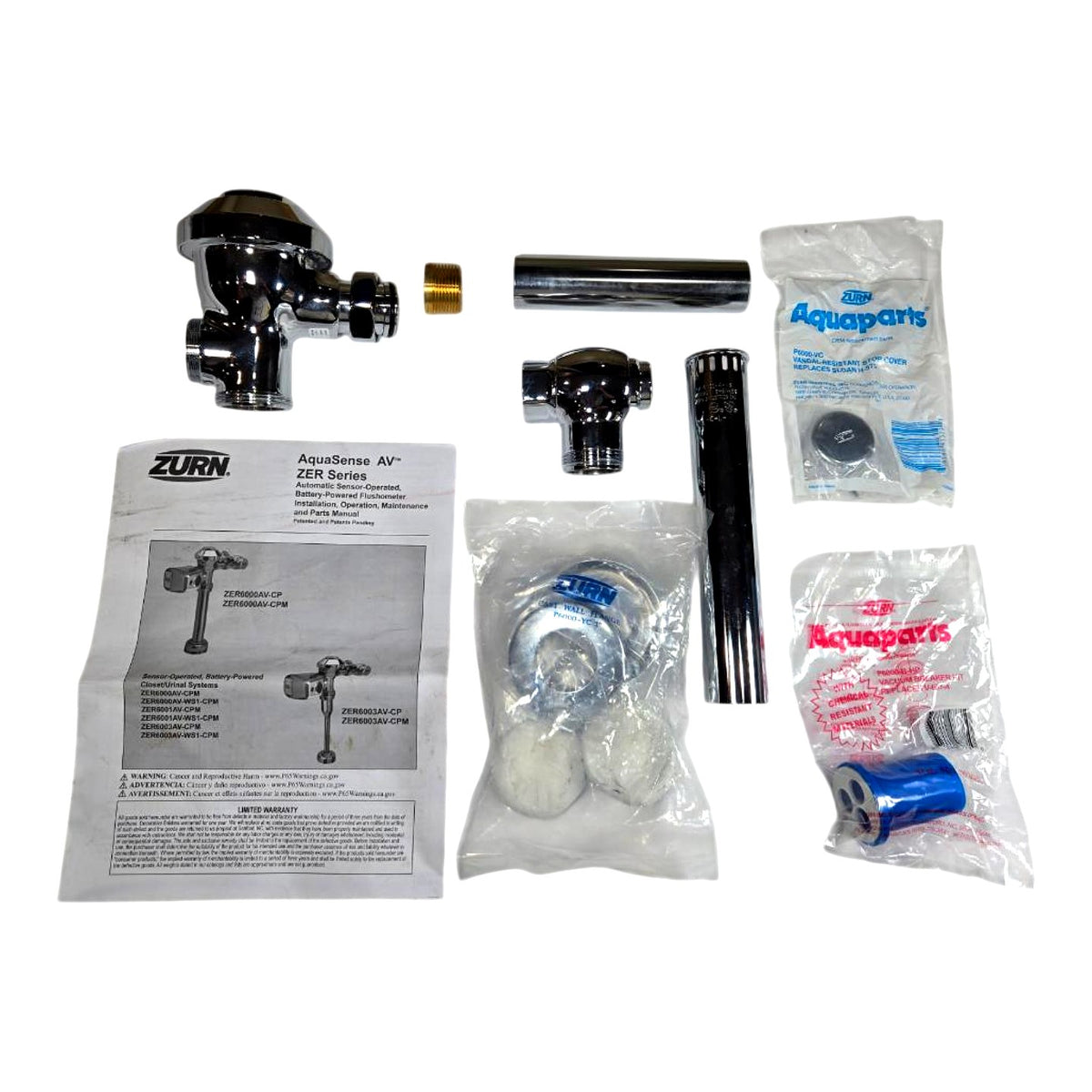 Zurn ZER6000PL-WS1-CPM Sensor Flush Valve