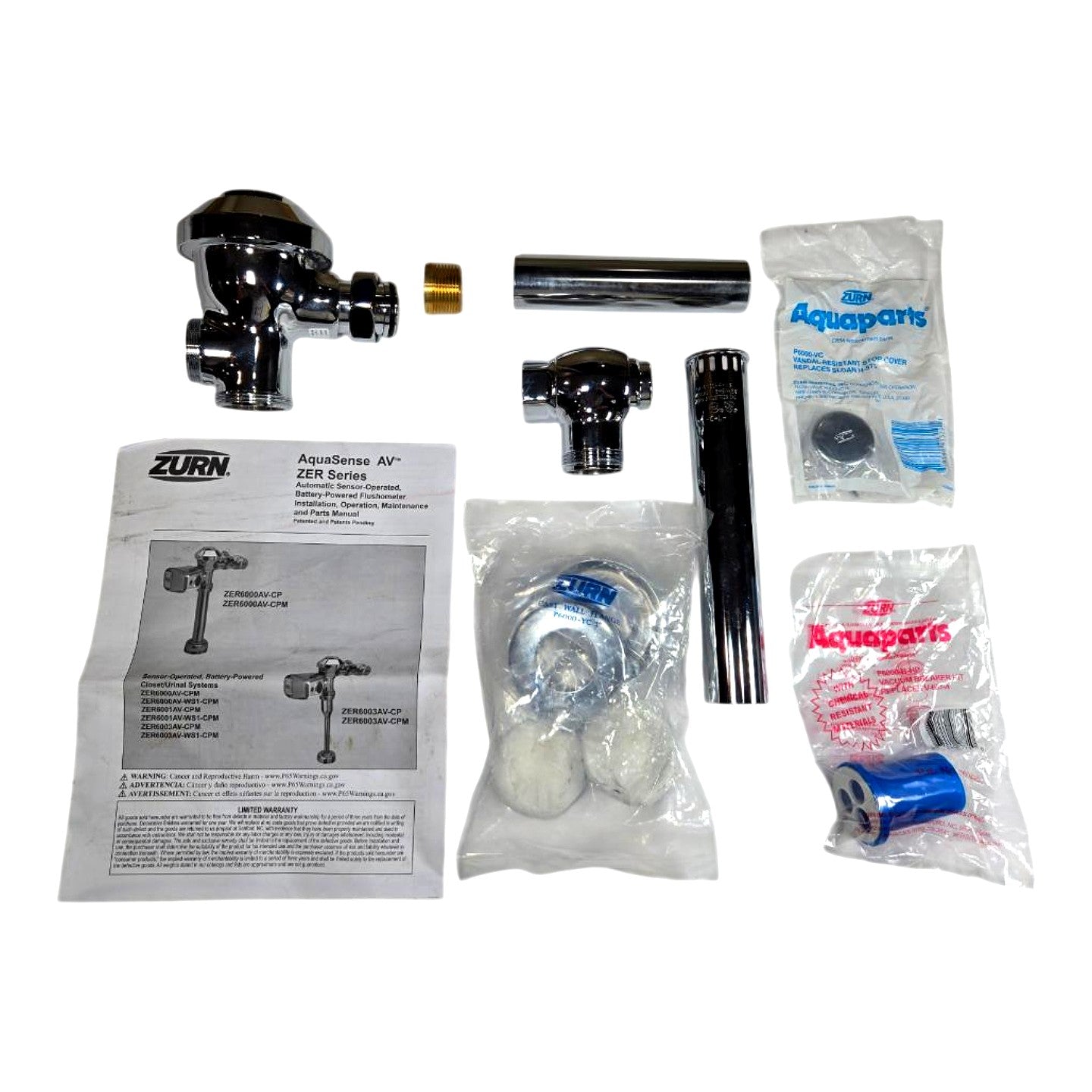 Zurn ZER6000PL-WS1-CPM Sensor Flush Valve