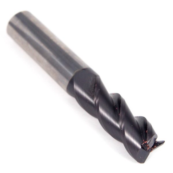 Carbide Corner Radius End Mill 1/2" 3FL 0.040" Radius