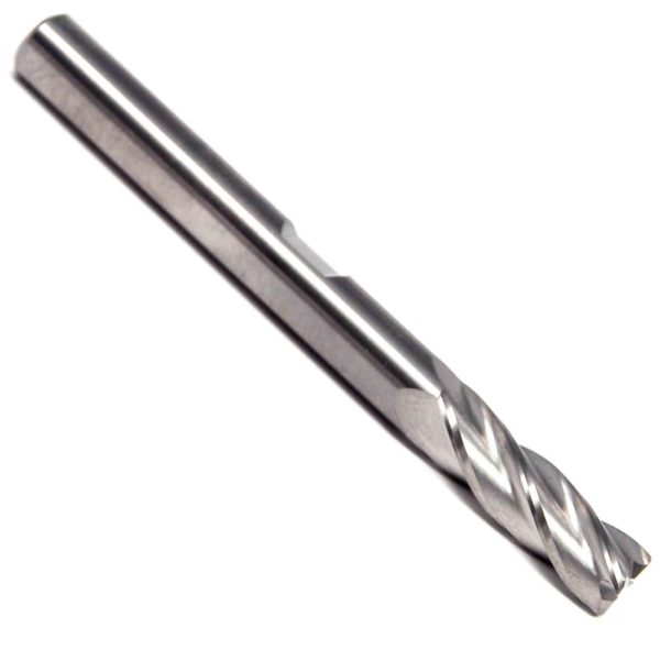 Carbide Square End Mill 3/8" 4FL