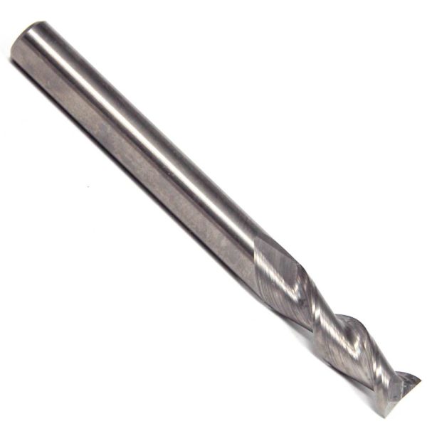 Carbide Square End Mill 1/4" 2FL