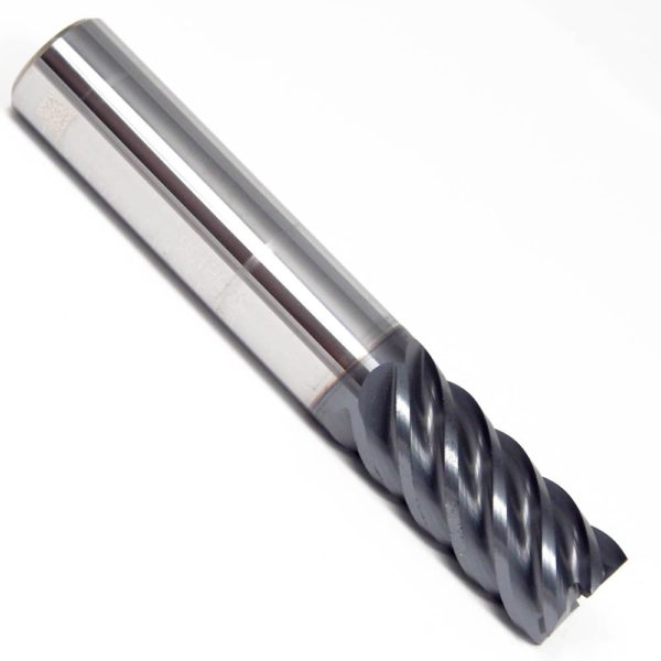 ISCAR Carbide End Mill 1/2" 6FL TiAlN 5621001