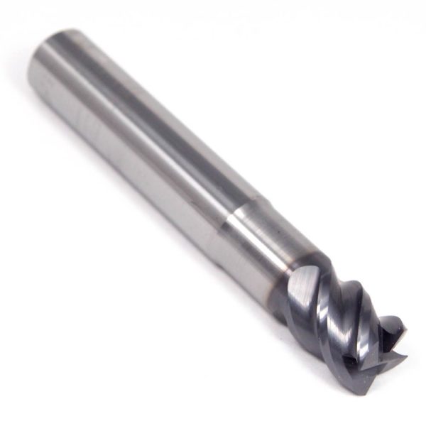 SECO Carbide Corner Chamfer End Mill 12mm 4FL MEGA-64 0.0079" Chamfer 20637