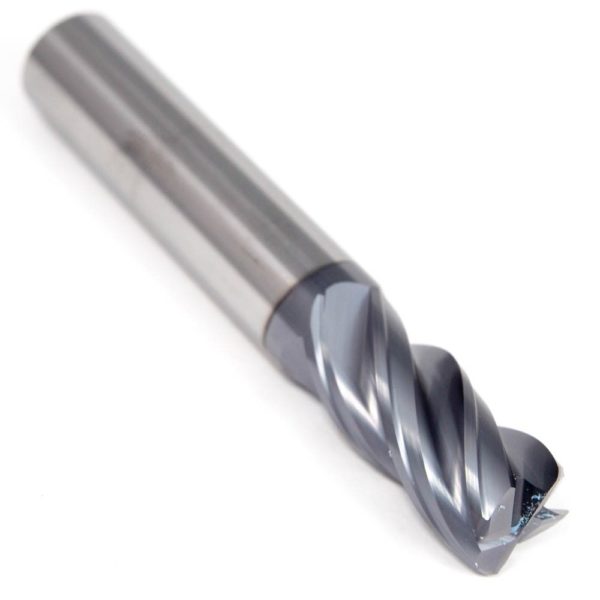 SGS Carbide Square End Mill 1/2" 4FL AlTIN 36432