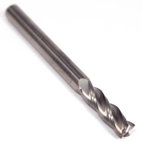 Carbide Square End Mill 3/16" 4FL