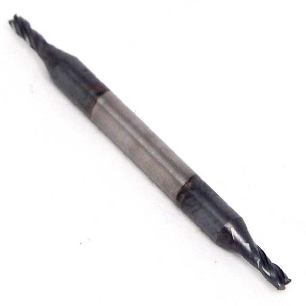 Carbide Double Corner Radius End Mill 1/16" 4FL 0.005" Radius