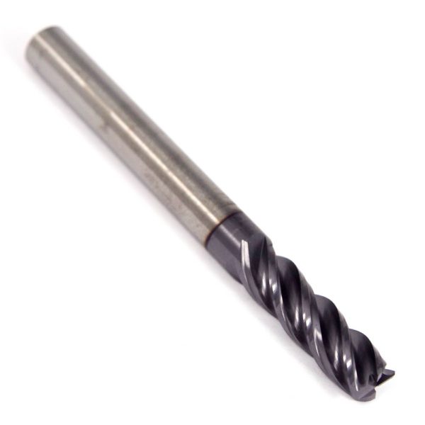 WIDIA HANITA Carbide Corner Chamfer End Mill 1/4" 4FL AlTiN 0.0150" Chamfer TF4V0507002