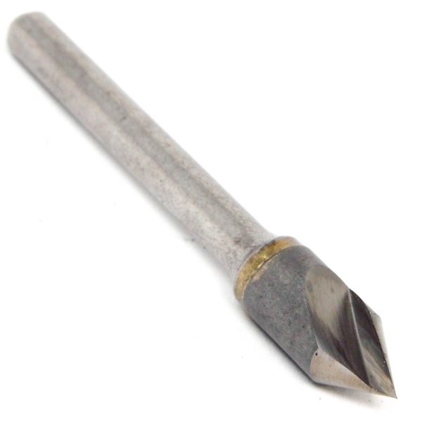 HERTEL Single Flute Carbide Countersink 3/8" 60°