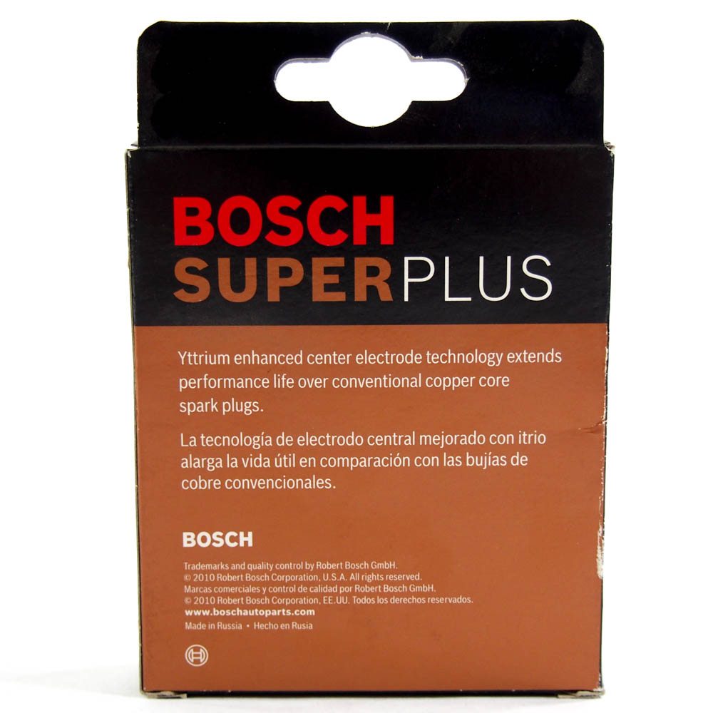 BOSCH 7969 Super Plus Spark Plugs with Copper Core - Pack of Four