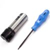 1.500" Indexable End Mill with Weldon Shank ISCAR HM90 E90A-D1.50-3-W1.25 - Image 3