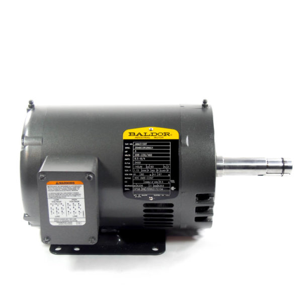 3 HP  Close Coupled Motor BALDOR JMM3158T