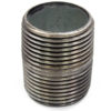 Galvanized Steel  Close Pipe Nipple - 1" NPT x 1-1/2" Length