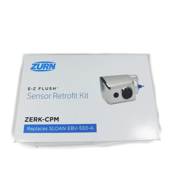 Zerk Cpm Zurn E Z Flush Sensor Retrofit Kit Side Mount Chrome 0938