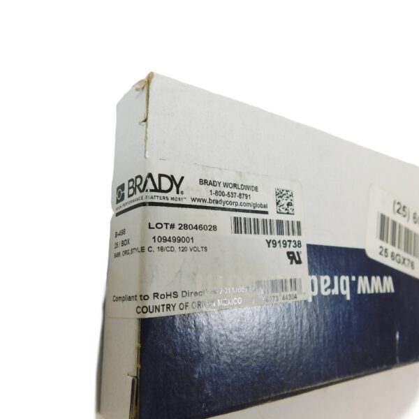 Brady 44304 labels