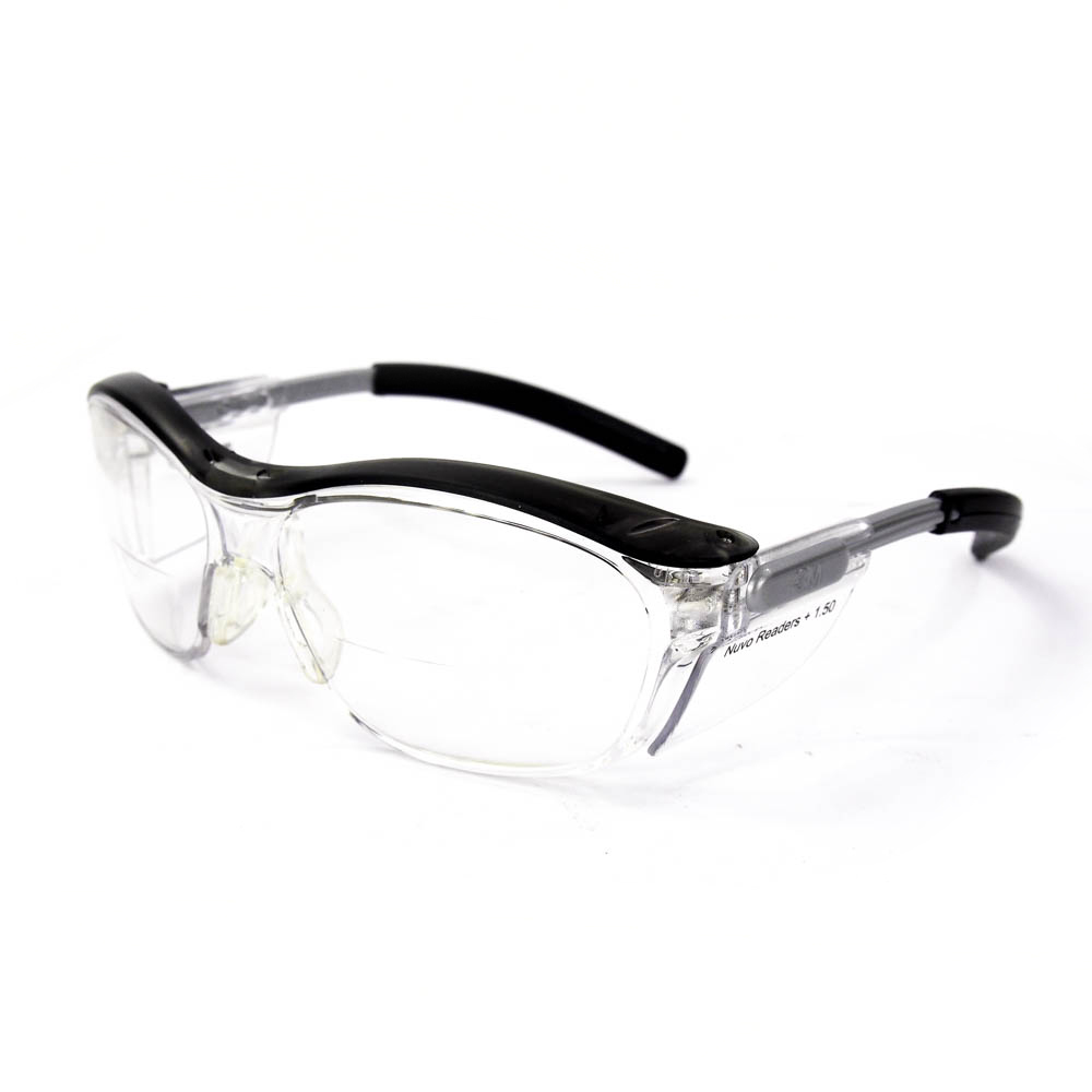 3m 11434 00000 20 Clear Bifocal Safety Reading Glasses Anti Fog 2741