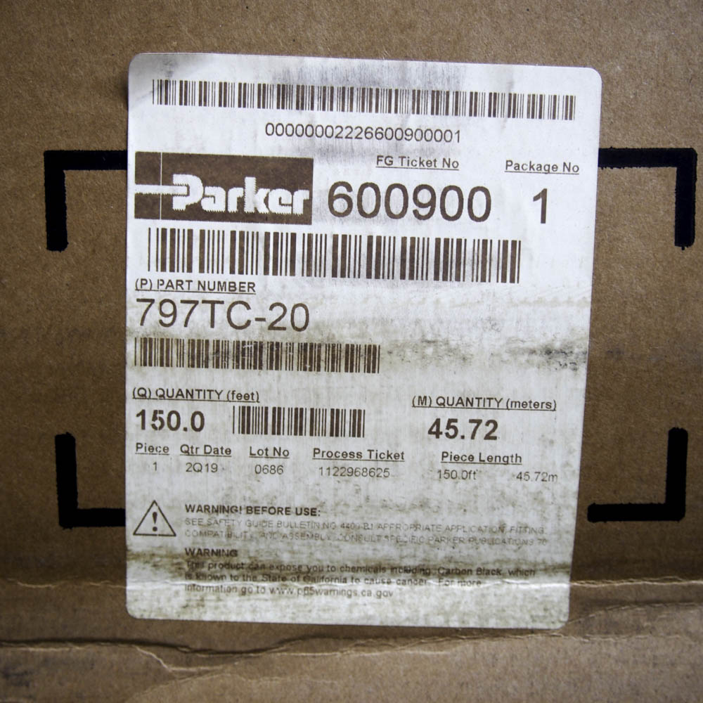 Parker 797TC-20 1-1/4