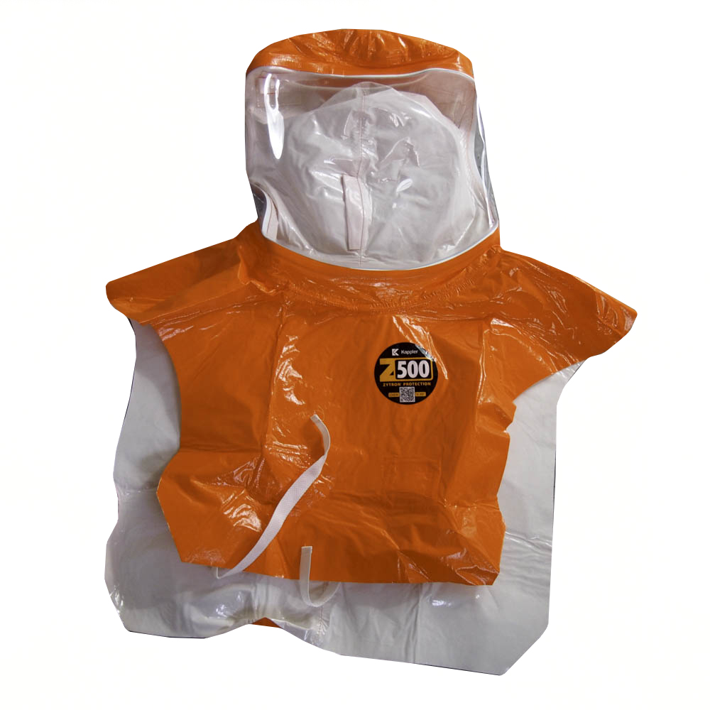 Kappler Z5H750OR Orange Chemical Resistant Hood (3 Pack)