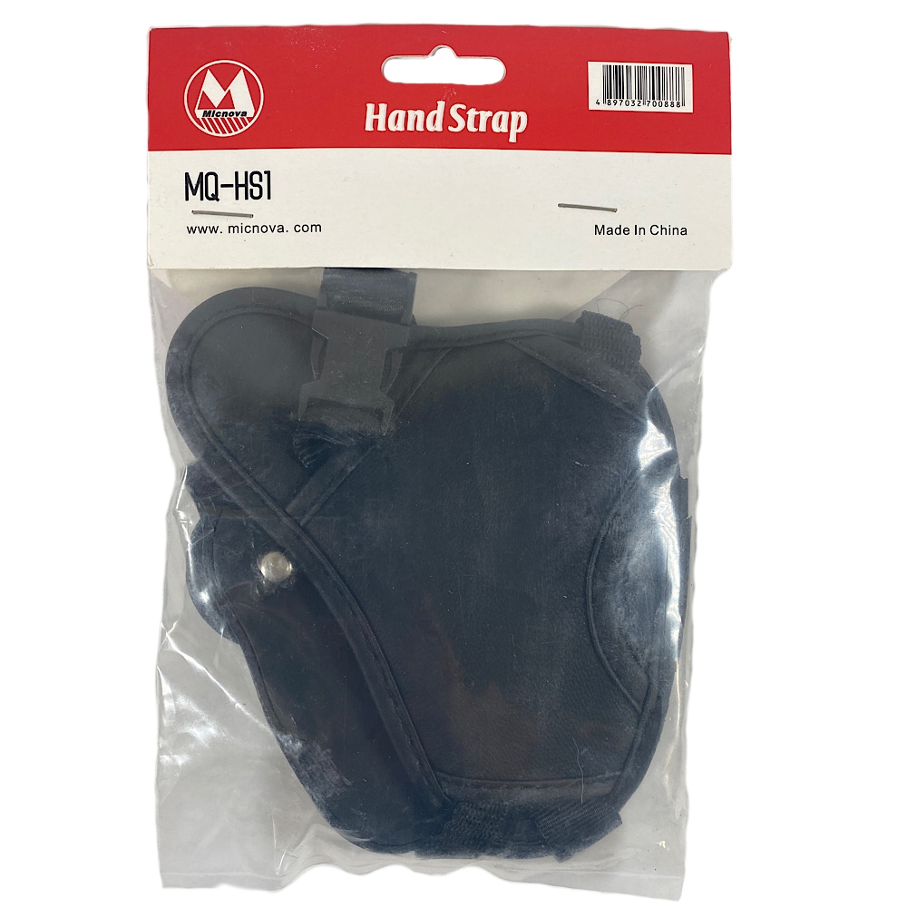 Micnova MQ-HS1 Universal Leather DSLR Camera Grip and Wrist Strap Black