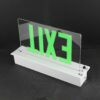 Big Beam ERXL1WGCR Sign 120/277V Green LED Ceiling Recess w/ Battery - Image 2