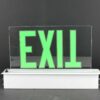 Big Beam ERXL1WGCR Sign 120/277V Green LED Ceiling Recess w/ Battery - Image 5