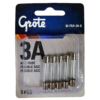 Grote 82-FSA-3A-G Glass AGC 3 AMP Fuse