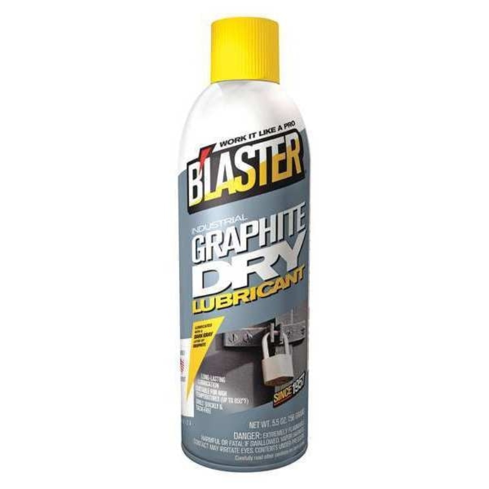 B'Laster 8-GS Graphite Dry Lubricant 5.5 Oz Aerosol Can