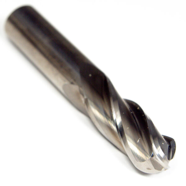 Metal Removal M33182 Carbide Ball End Mill 7/16" 4FL Uncoated