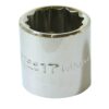 Proto J5417M Standard Socket 1/2" Drive 17 mm Size 12 Point
