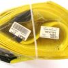 LIft-All RS1808NGX16 8" x 16' 12800 lb Yellow Recovery Strap - Image 4