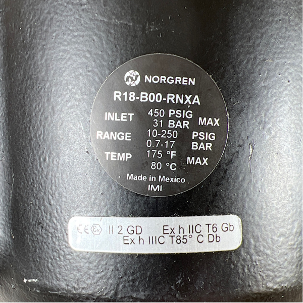 Norgren R18-B00-RNXA Regulator