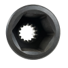 Proto J09941 #5 Spline Drive Impact Socket 2-9/16" 6 Point - Image 2